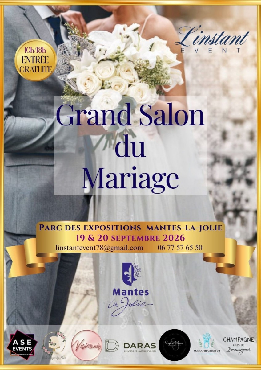 Grand Salon du Mariage 2026 de Mantes-la-Jolie
